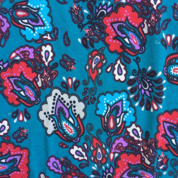 LuLaRoe Paisley X-Large Julia - Picture 2 of 5